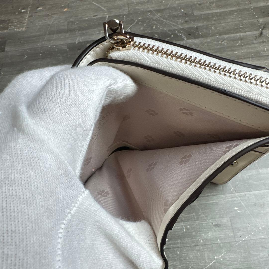kate spade ケイトスペード とまと トマト折り財布 極美品