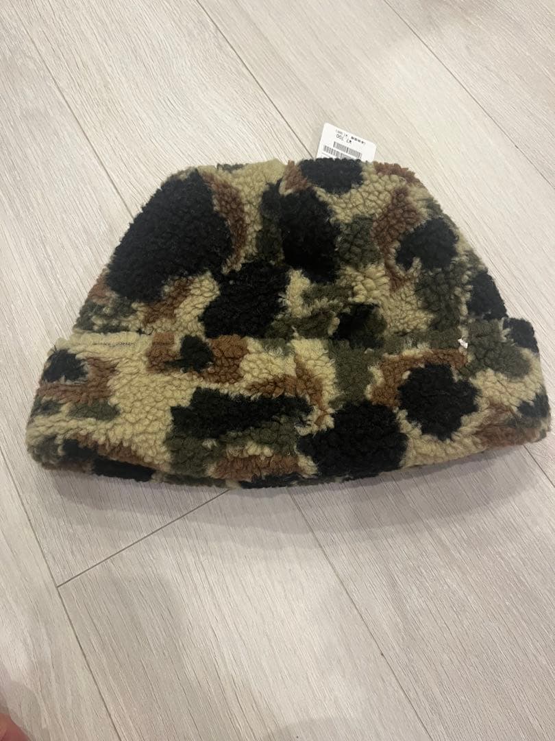 新品 タグ付 Carhartt カモフラージュ フリースビーニー