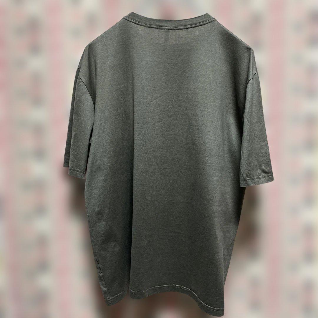 HERMES エルメス ブラウングレー Tシャツ Mサイズ