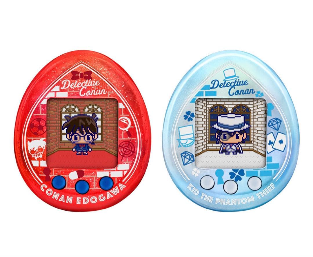 新品　名探偵コナン たまごっち 名探偵の紅玉/大怪盗の藍玉