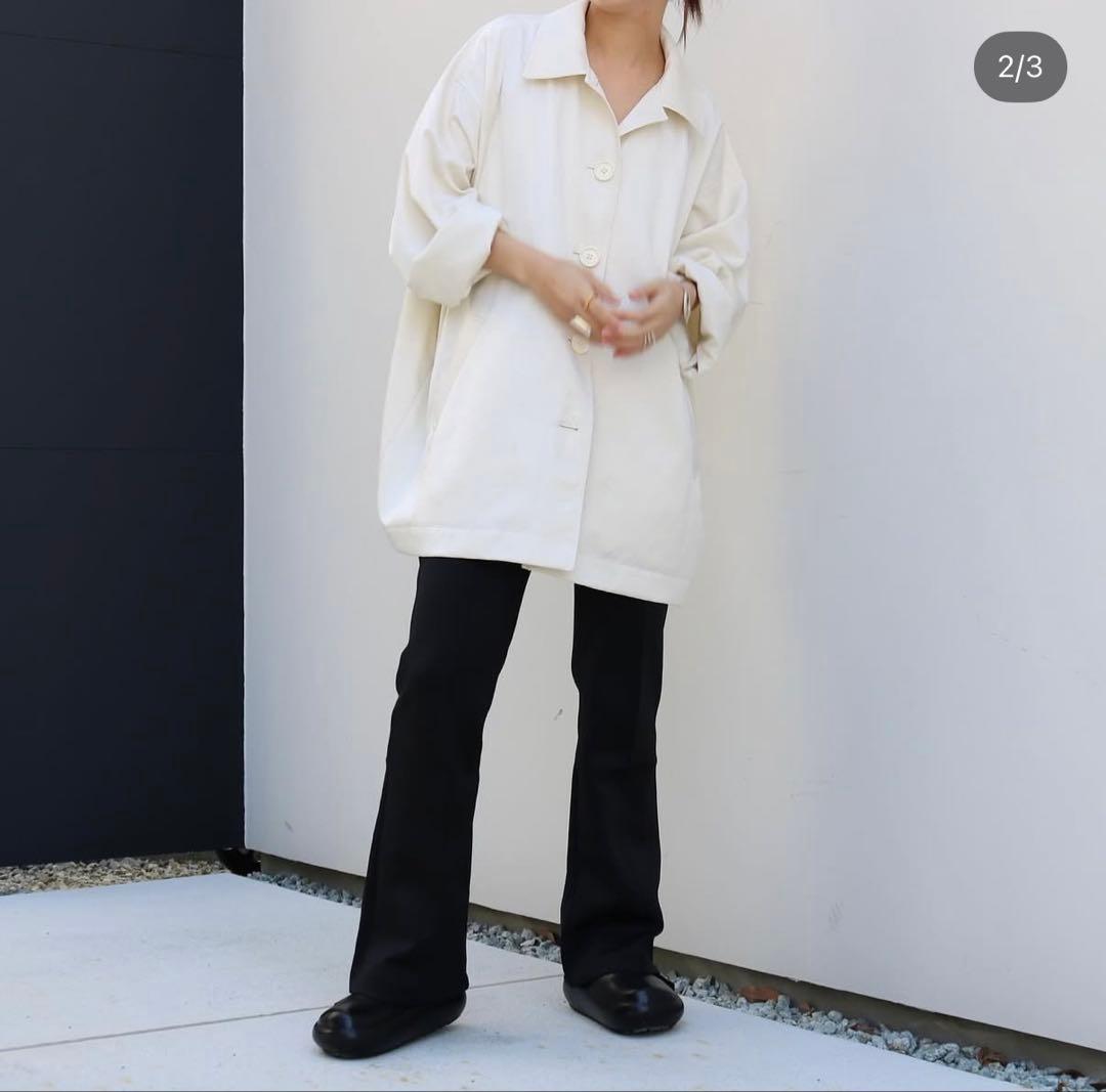 新品未使用　aere アエレ vintage satin coat サテンコート