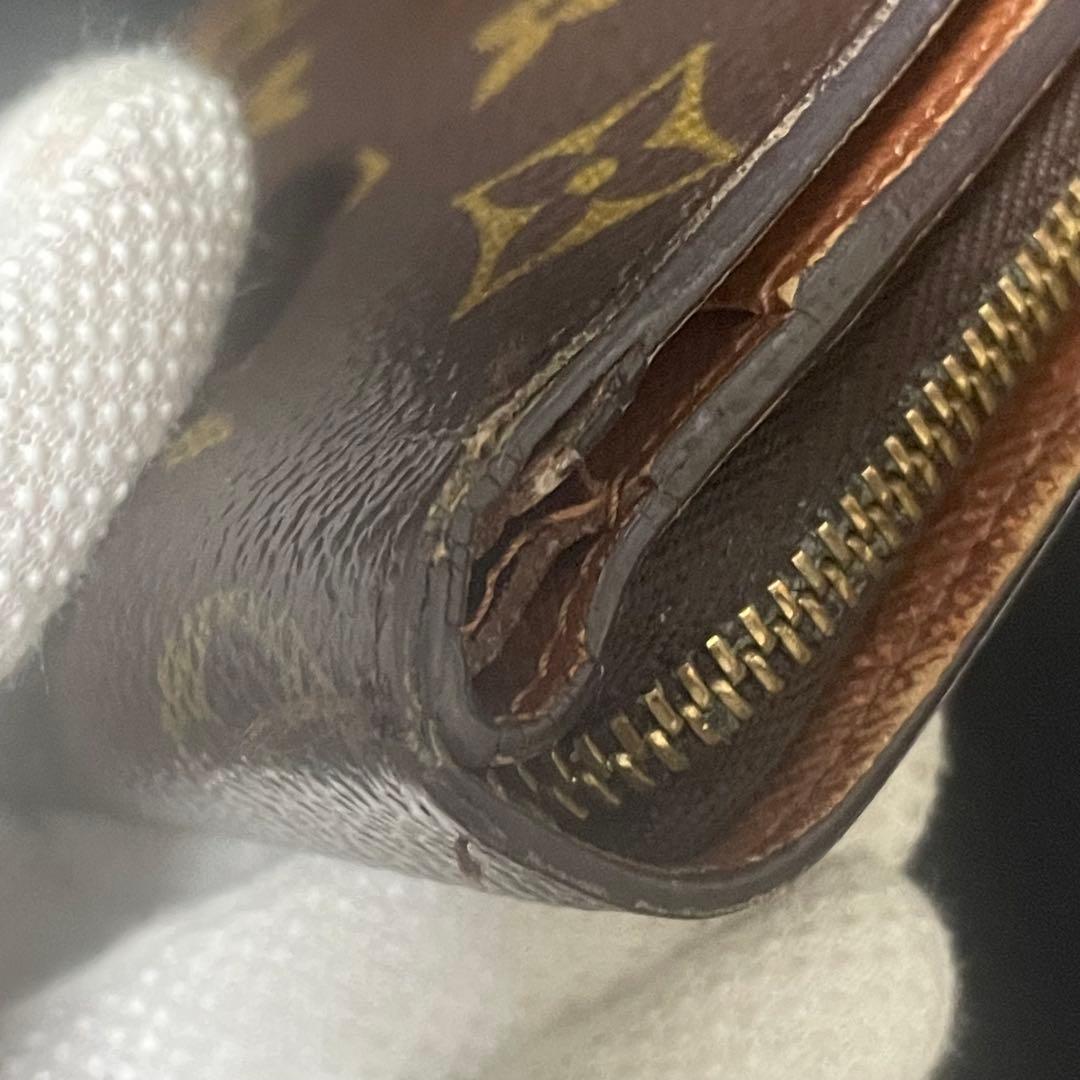 ルイヴィトン コンパクトジップ 折財布 小銭入れ モノグラム ジップ
