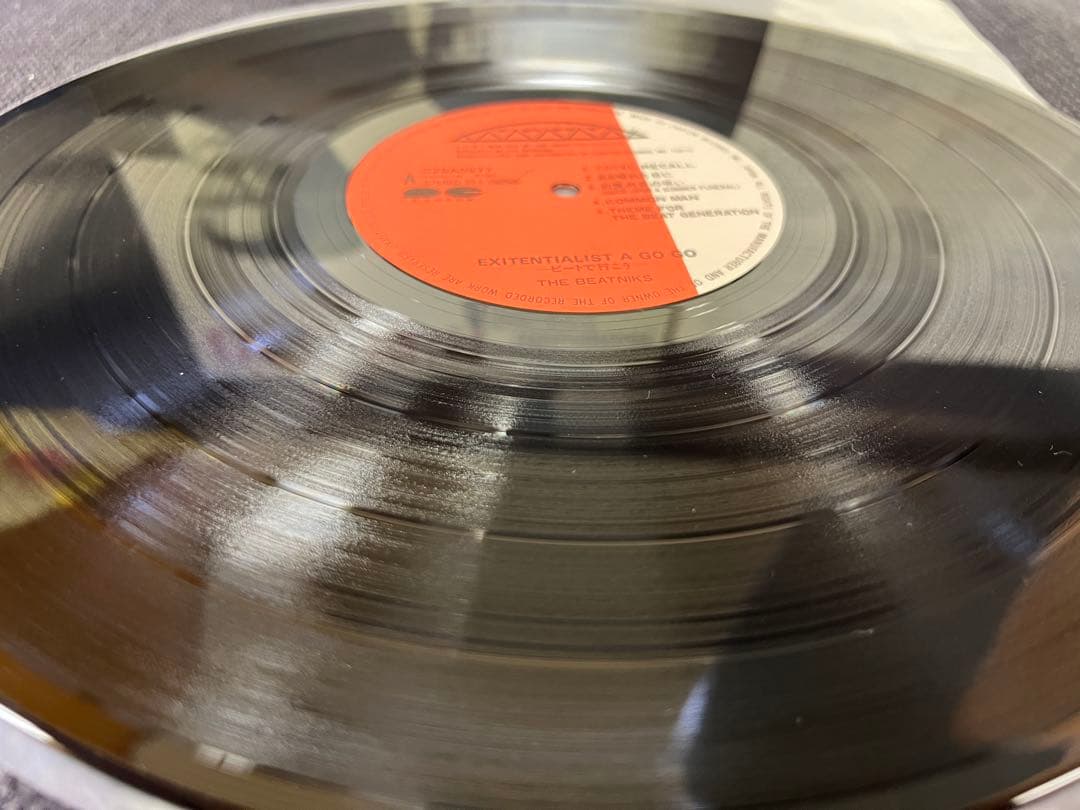 LP 邦楽　THE BEATNIKS EXITENTIALIST A GO GO
