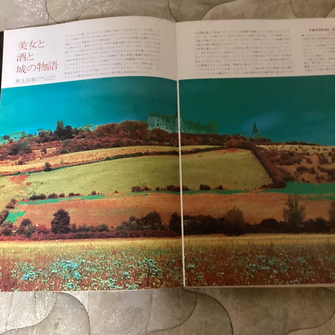 世界の洋酒　　昭和50年5月 朝日新聞社発行　　カラー版　レアな専門書です。
