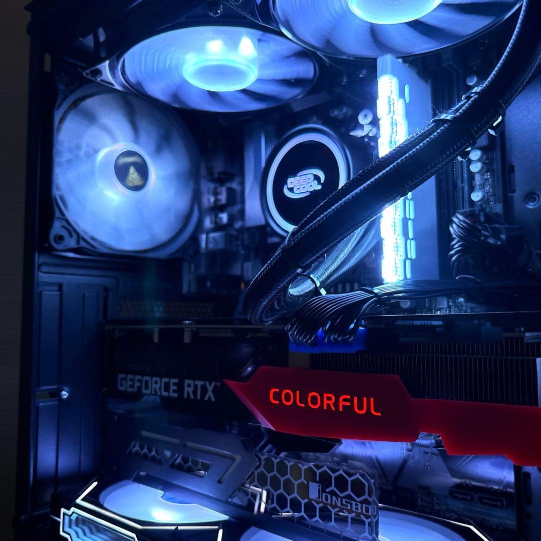 【特価】ゲーミングPC RYZEN5 3600xt RTX3070 SSD1TB