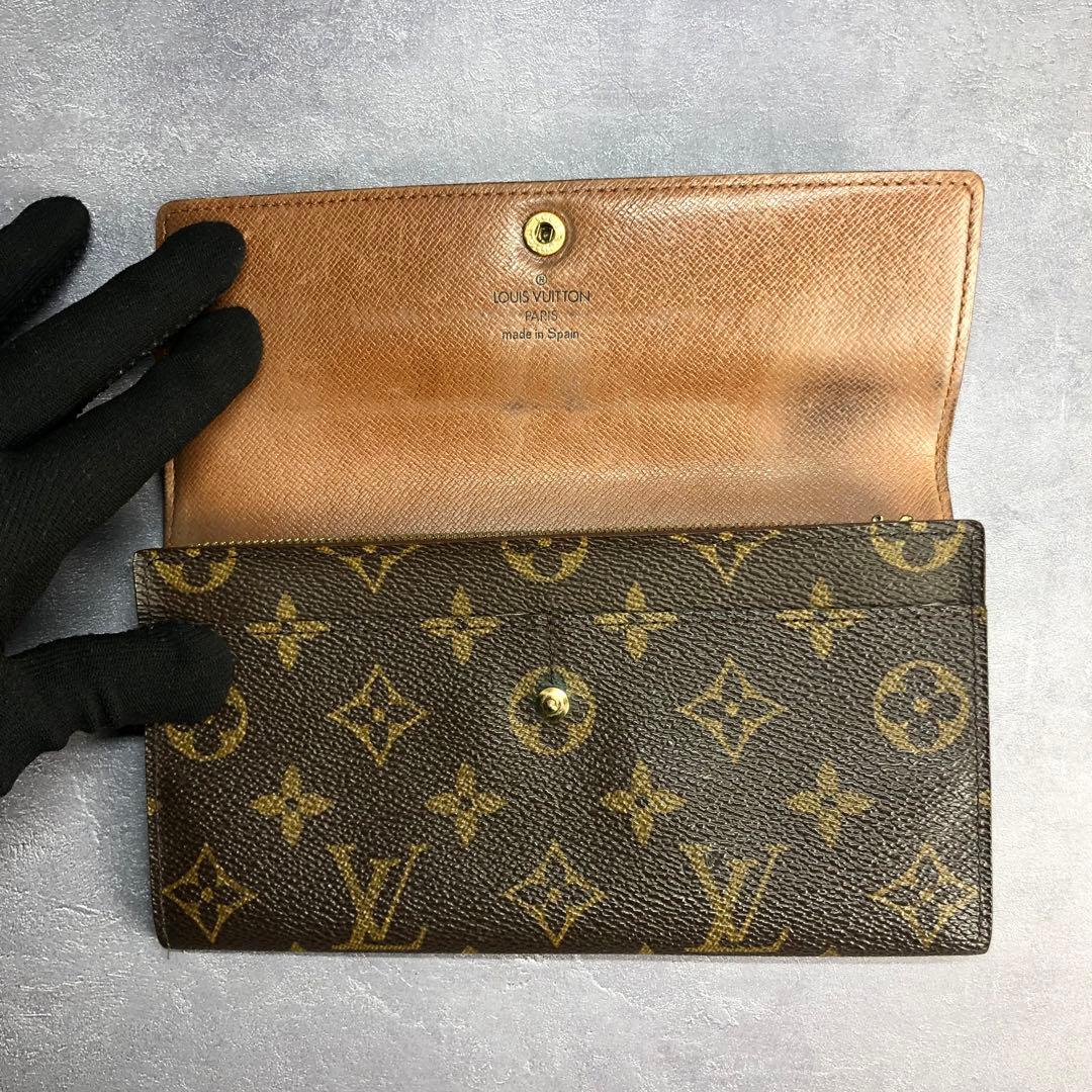 ✨️訳あり✨️ ルイヴィトン モノグラム ポルトフォイユ サラ 長財布 二つ折り財布