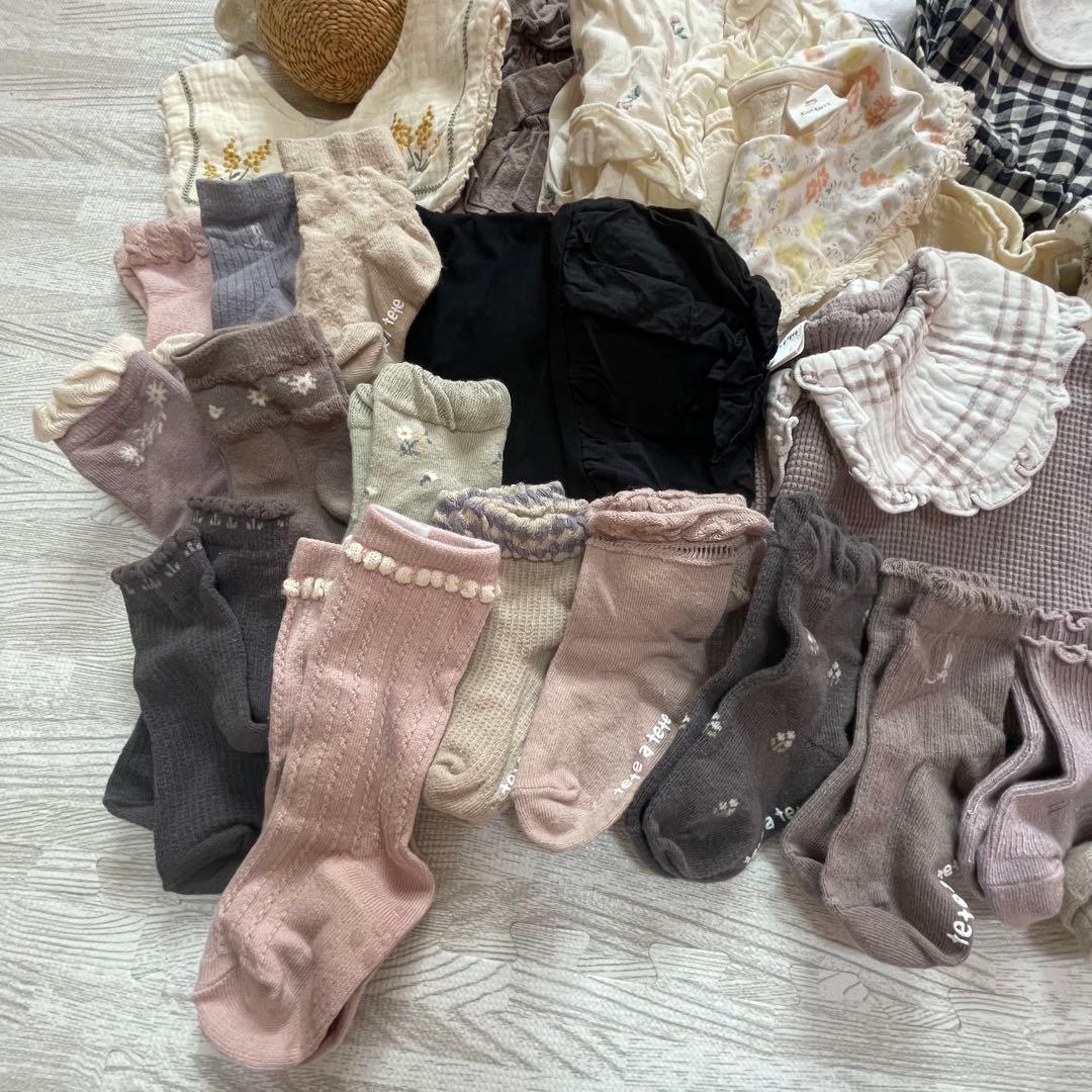 【子供服大量】子供服 女の子 ベビー まとめ売り 52点