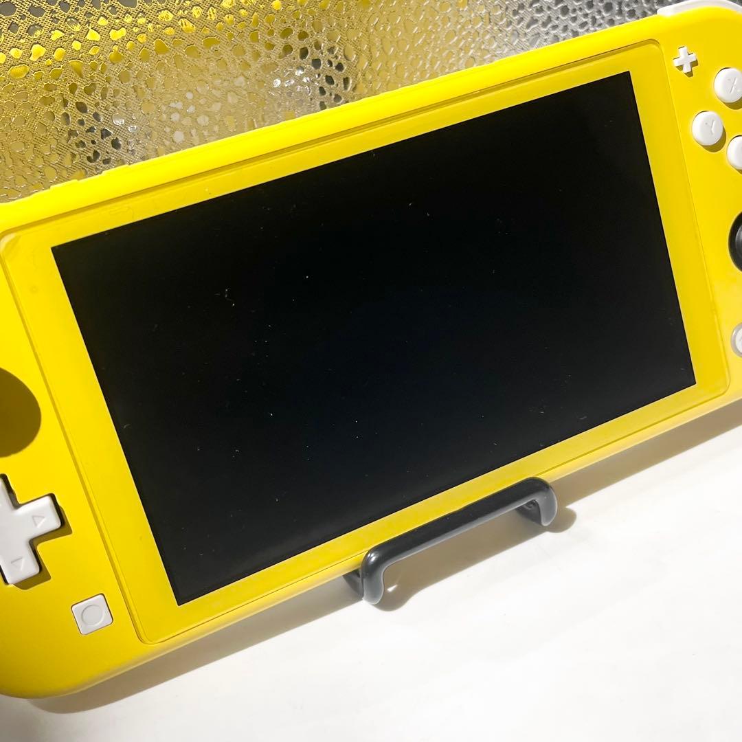 【液晶美品】Switch Lite スイッチライトイエロー 本体 動作品