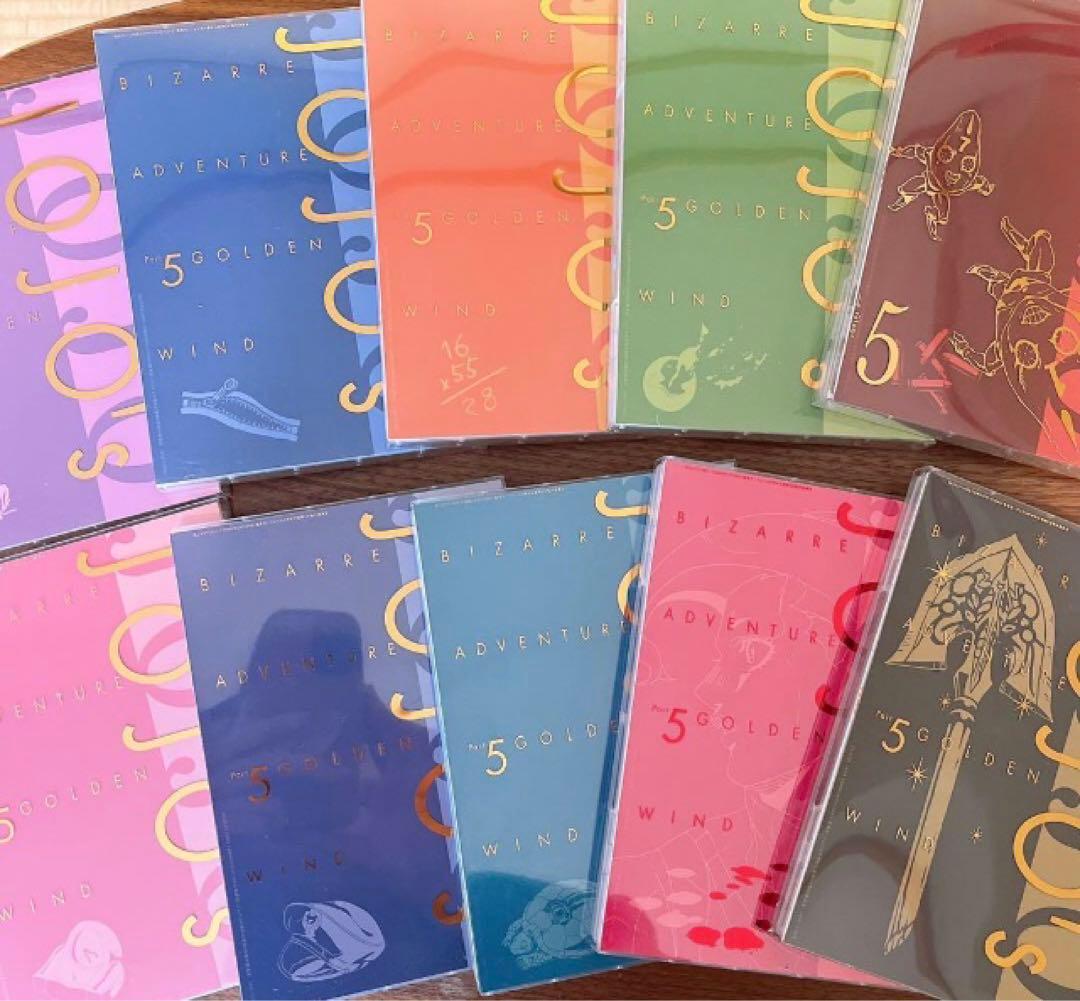 ジョジョの奇妙な冒険 黄金の風DVD全巻セット