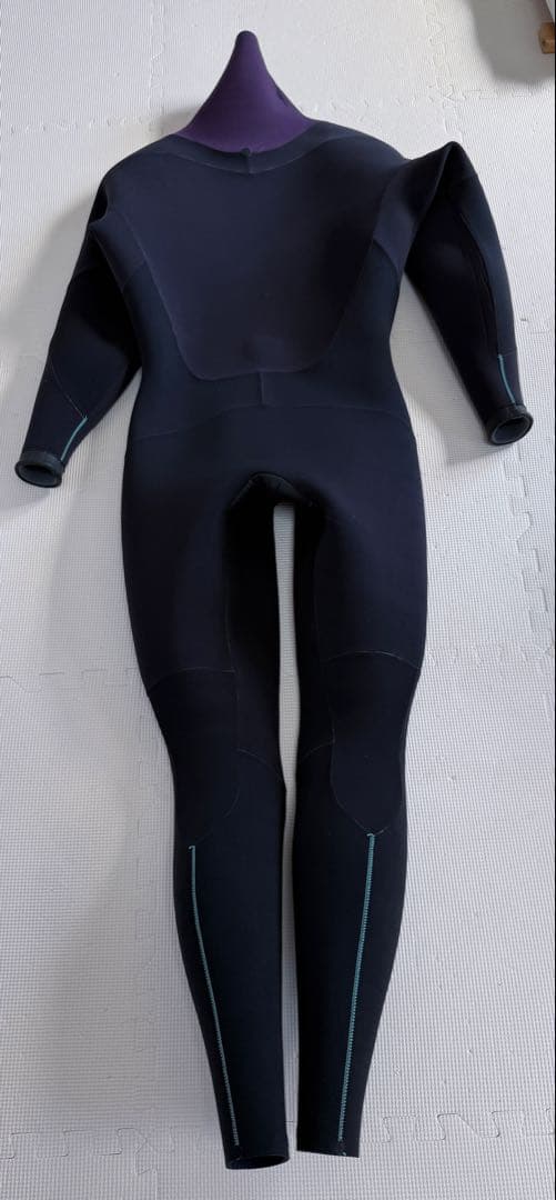 【美品】ノンジップ ウエットスーツ ジャージフルスーツ 3mm