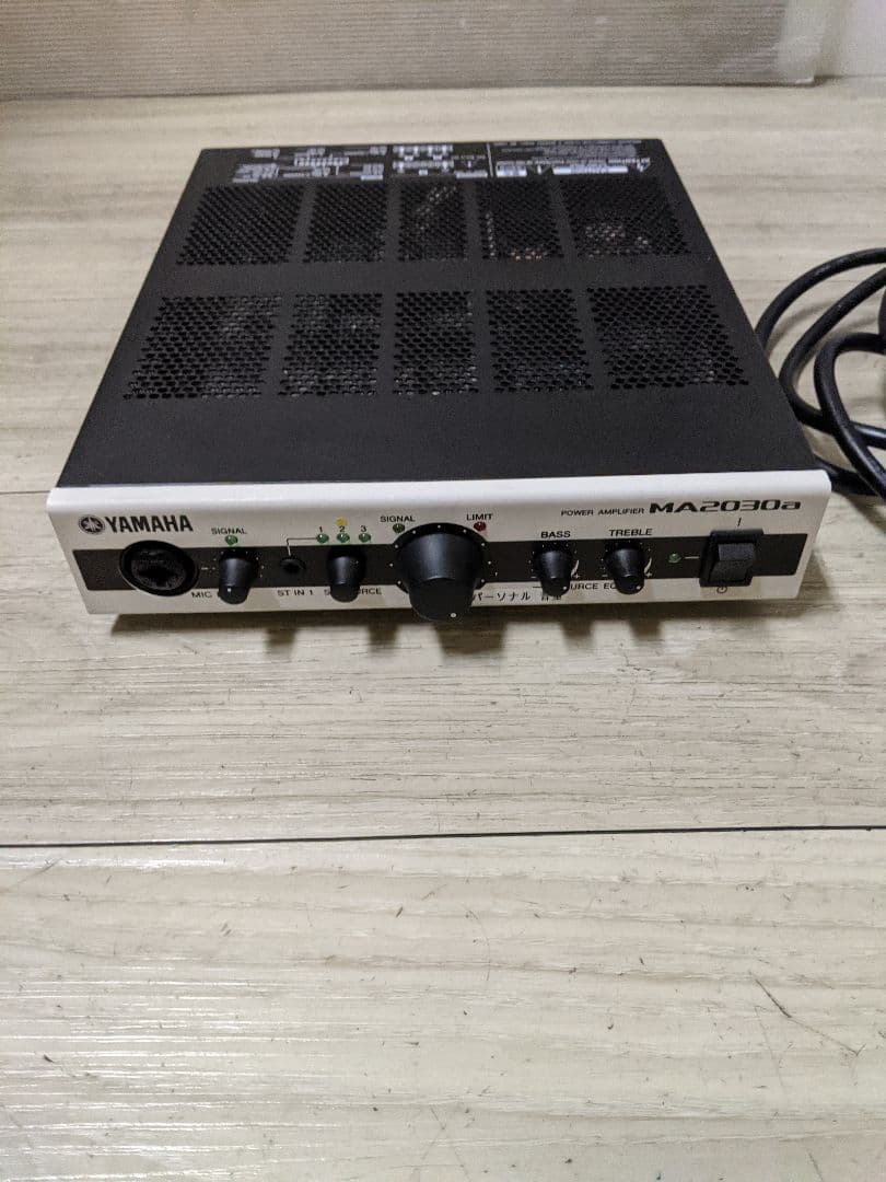 YAMAHA ヤマハ パワーアンプ MA2030a 業務用アンプ 30W