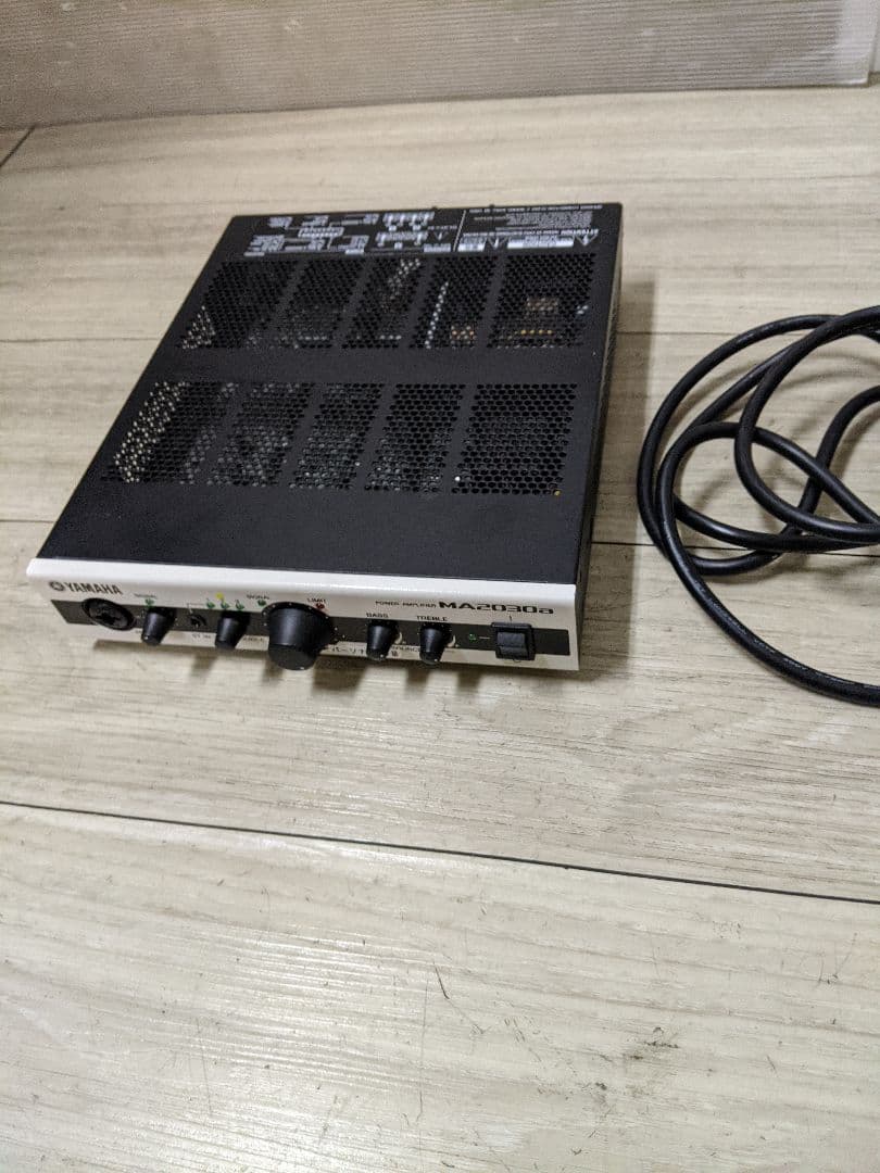 YAMAHA ヤマハ パワーアンプ MA2030a 業務用アンプ 30W