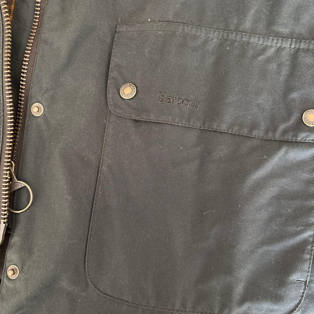 Barbour UK10 オイルドコート