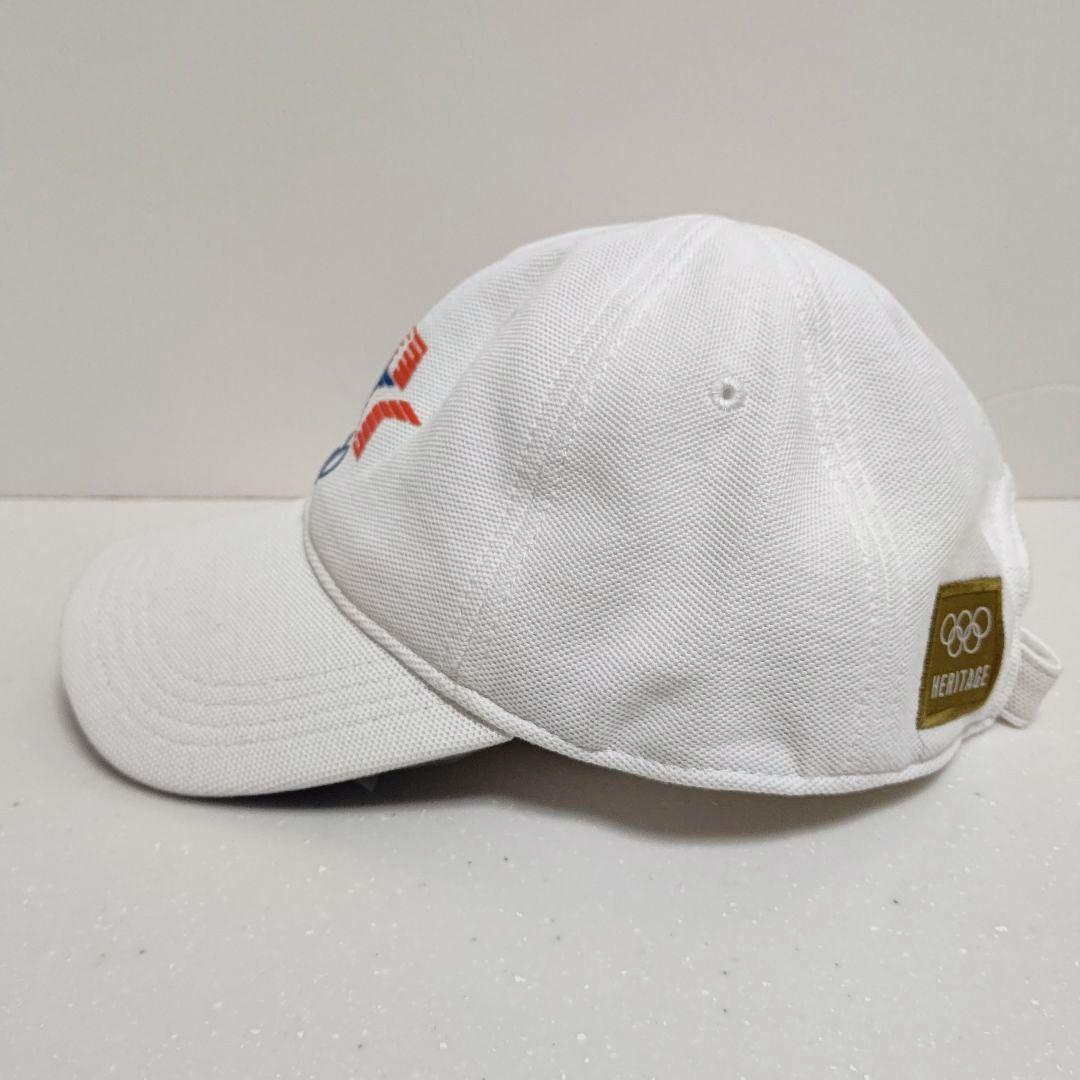 LACOSTE ラコステ ロサンゼルスオリンピックロゴキャップ 　　白