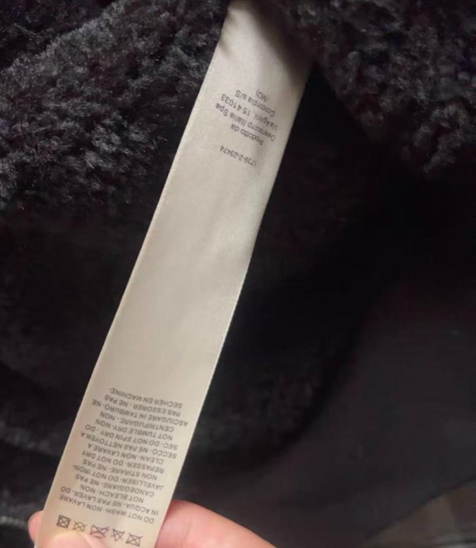 Rick Owens 23FW MA-1 レザー・ファー付きフライトジャケット