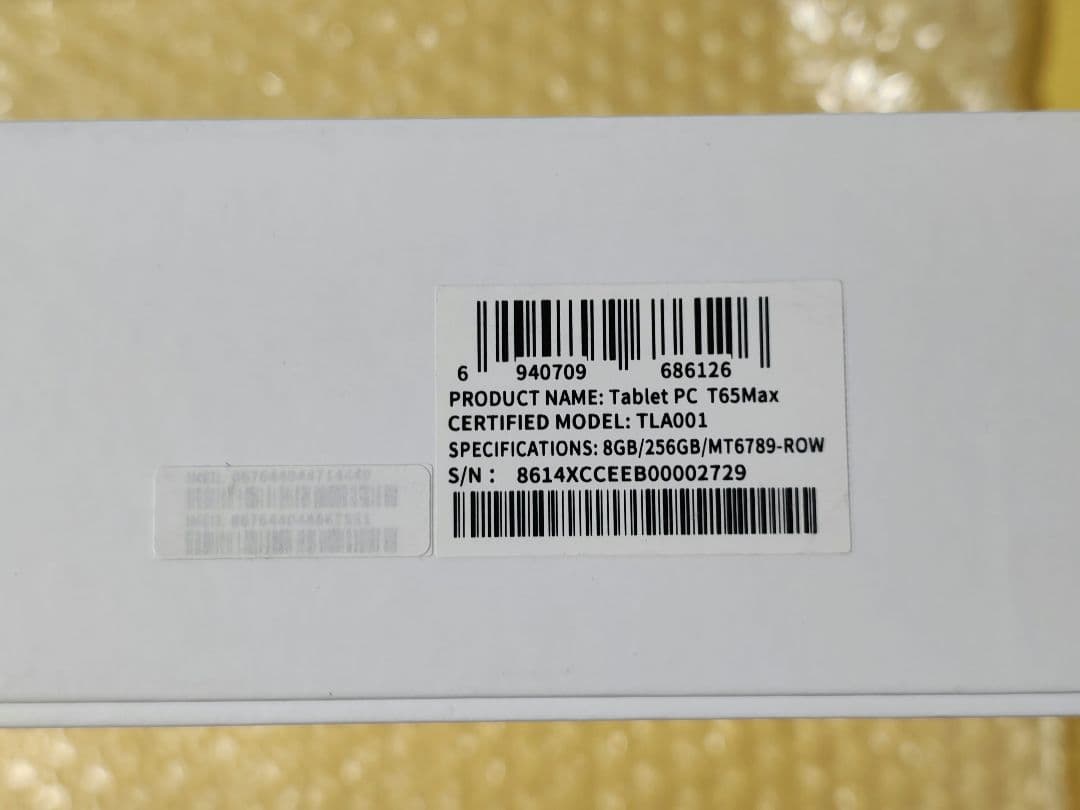【13インチ級】TECLAST　T65Max　グレー　256GB