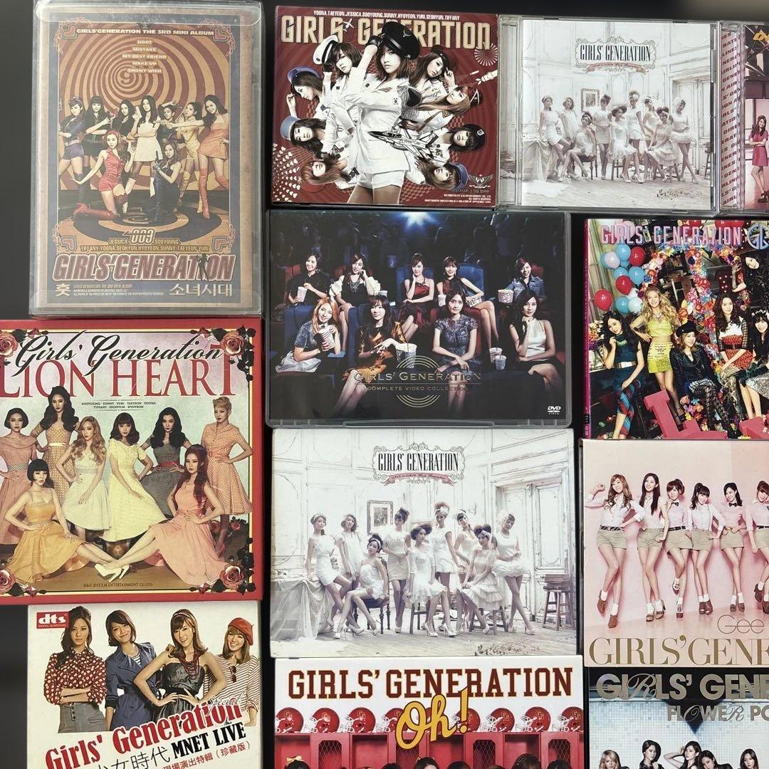 GIRLS' GENERATION 複数CD・DVDセット