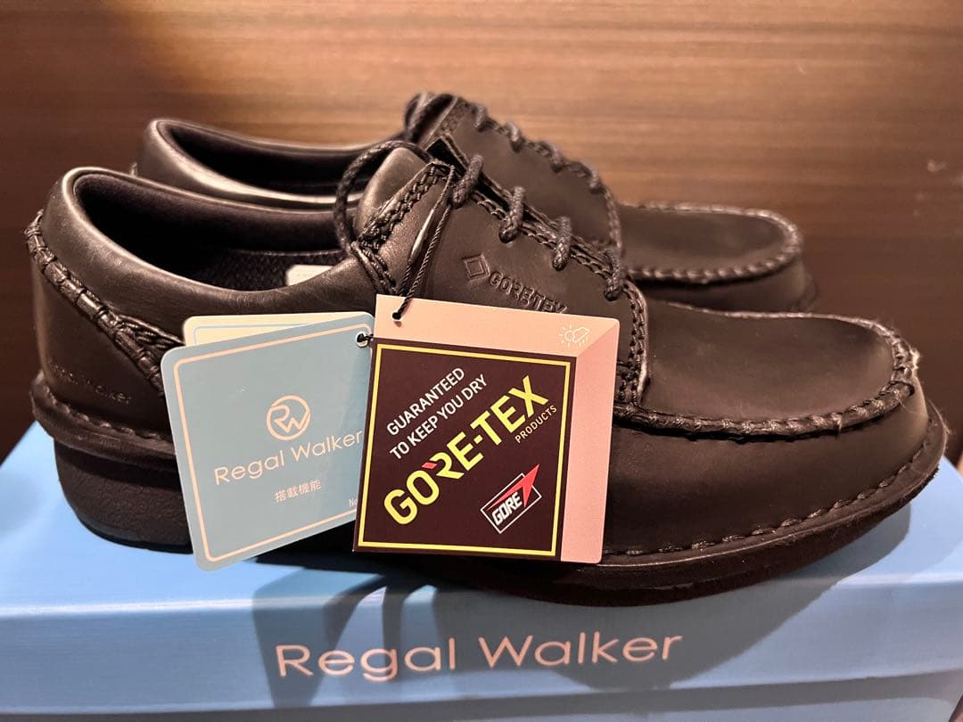 新品 未使用 23.5cm Regal Walker GORE-TEX 312W