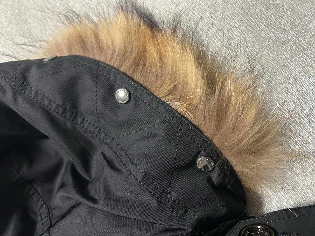 BURBERRY LONDON⭐︎ 6wayモッズコート　リアルファー　黒　36