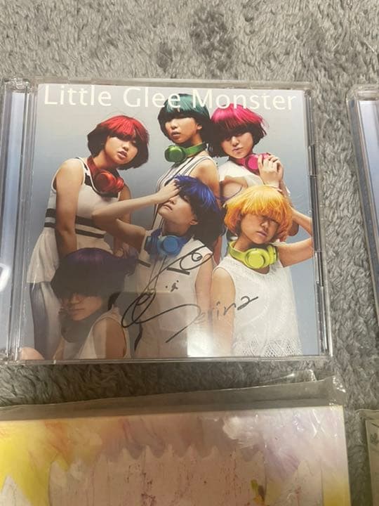 芹奈サイン入り Little Glee Monster CD4枚