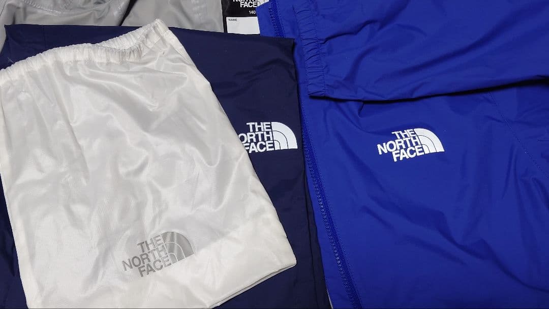 THE・NORTH・FACEキッズレインウェア上下　140サイズ　ノースフェイス