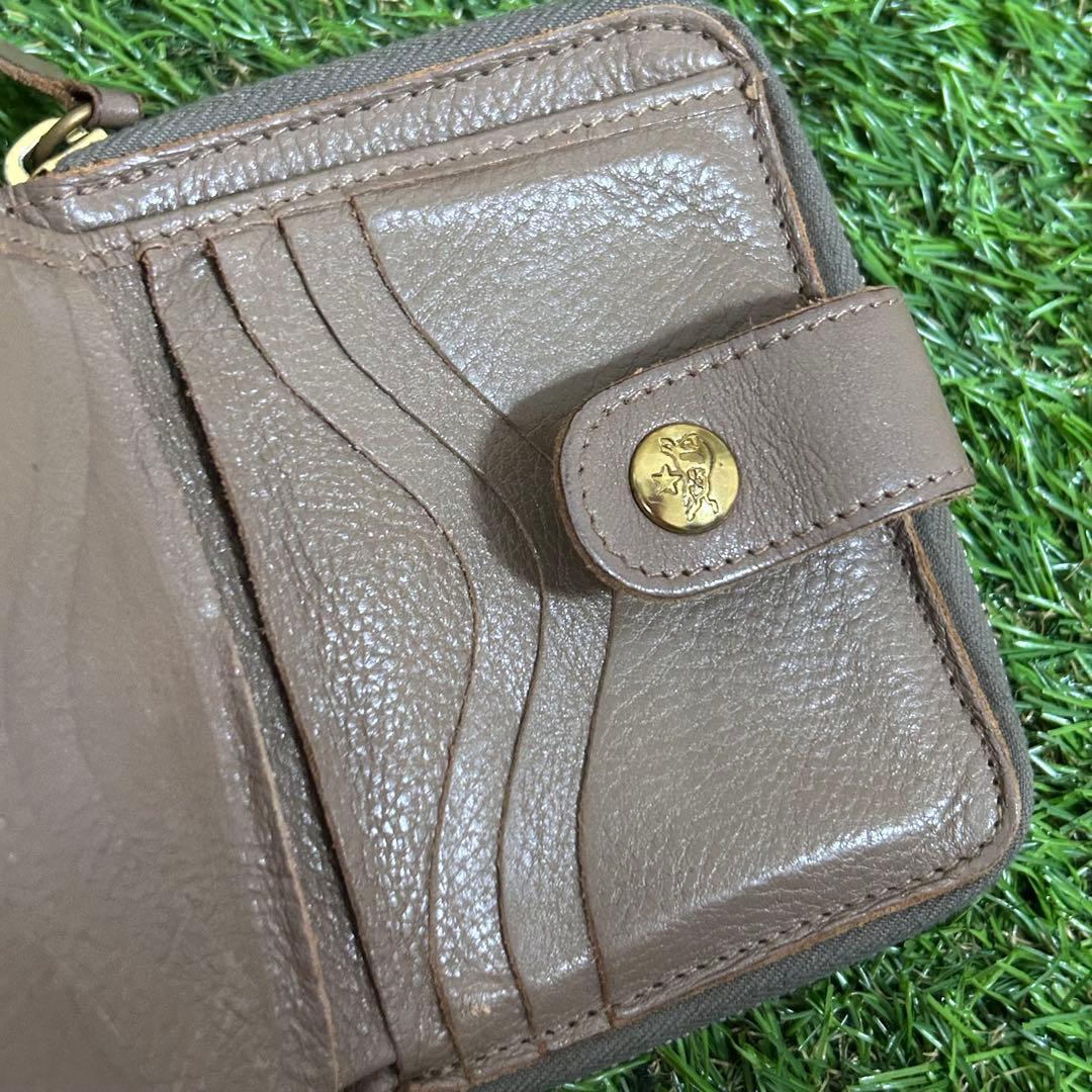 IL BISONTE イルビゾンテ 財布 折り財布 ファスナー