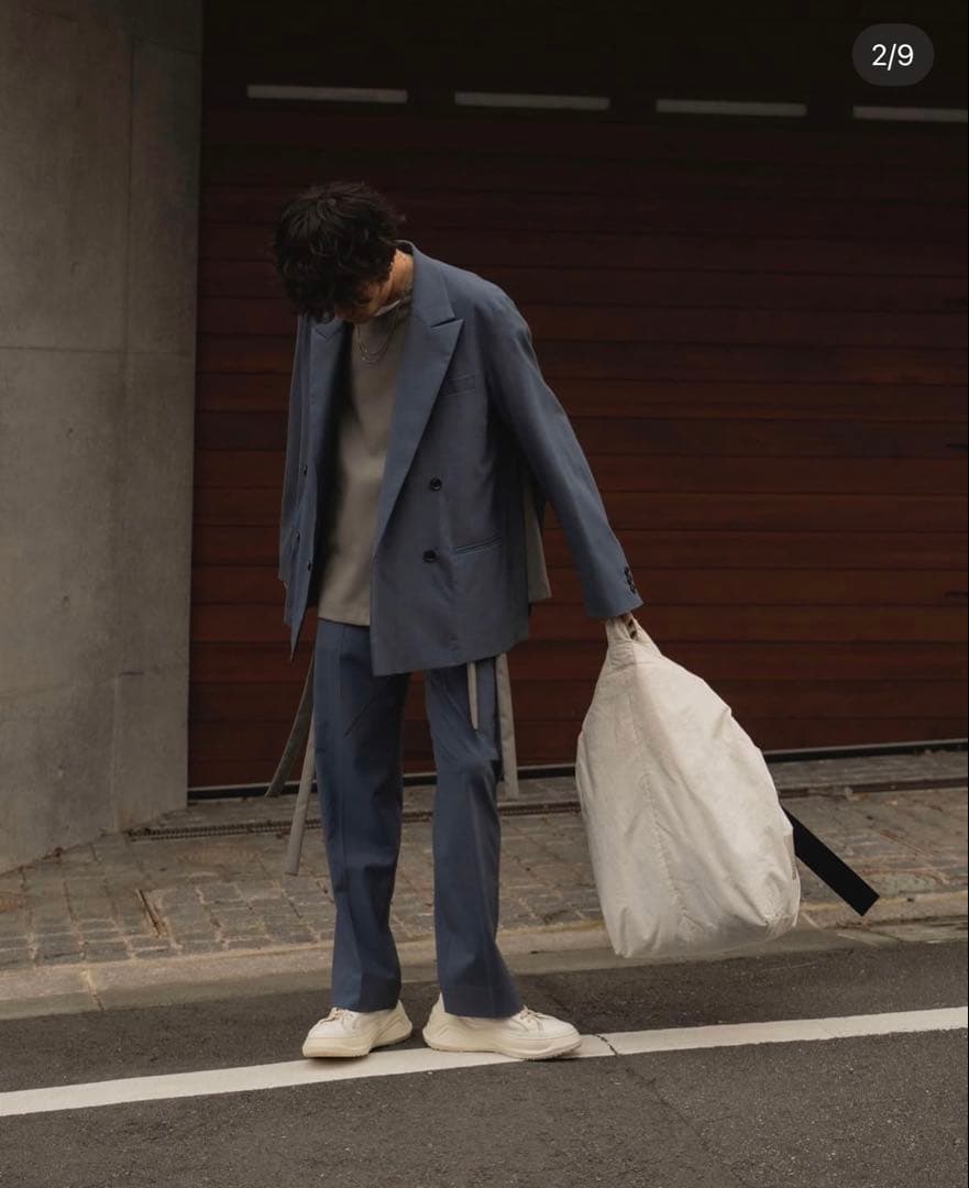YOKE 20SS セットアップ ダブルジャケット　ストレートパンツ