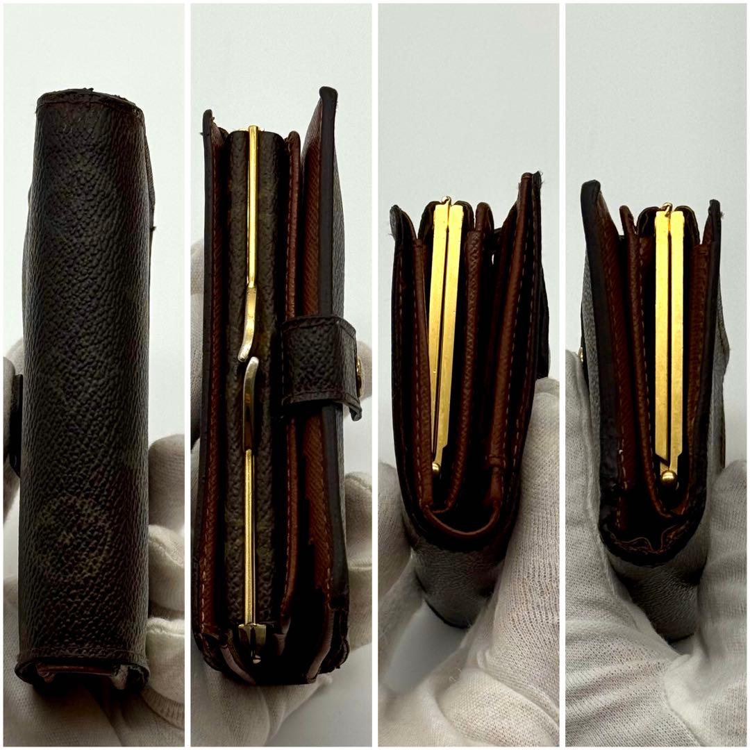【新型美品】 ルイヴィトン モノグラム ポルトフォイユ ヴィエノワ がま口