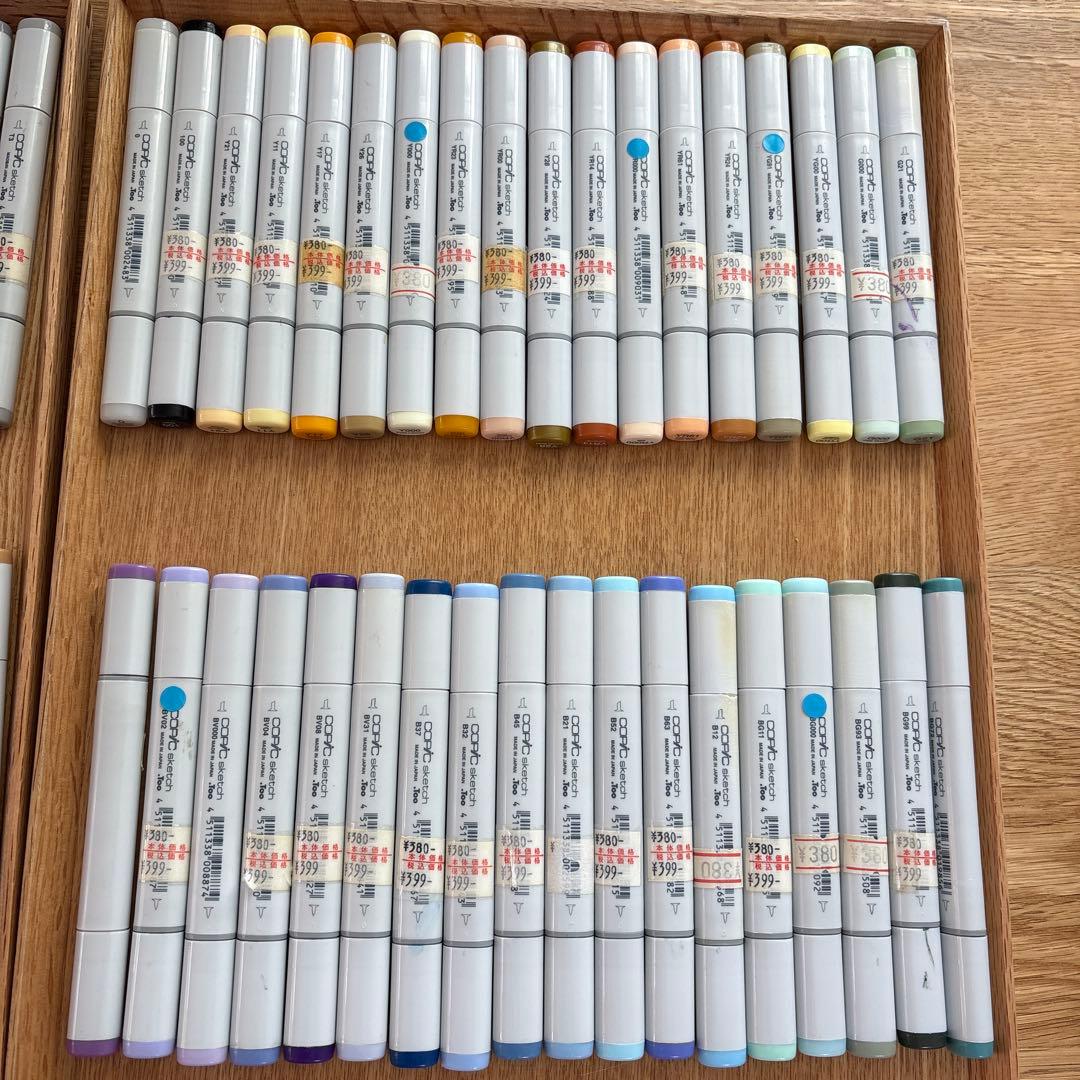 中古　copic コピック　スケッチ　コピックチャオ　101本まとめ売り