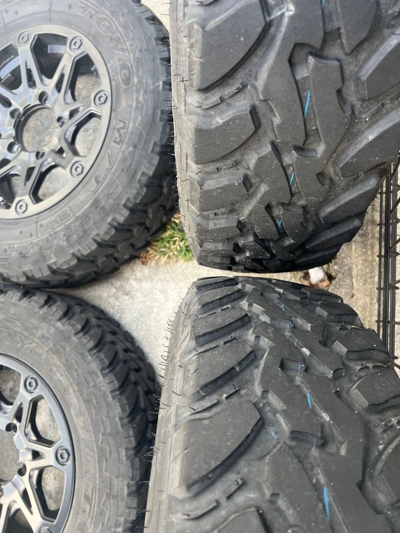 TOYO OPEN COUNTRY16インチM/T＋アルミホイール＋ナットセット