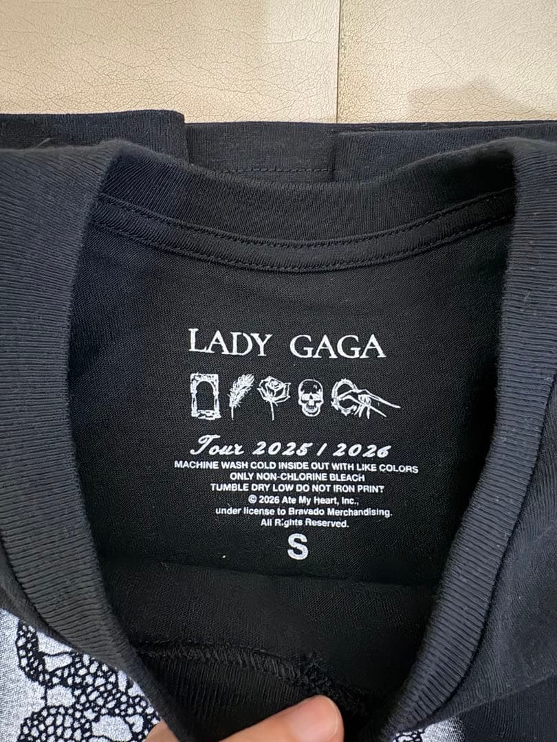 【即配！】新品・未着用LADY GAGA MAYHEM Tシャツ Sサイズ