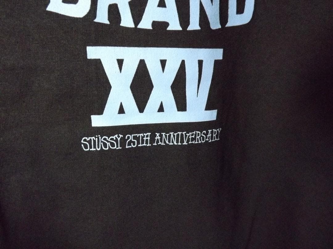 新品 STUSSY(ステューシー)25周年 Tシャツ 2005年デッドストック