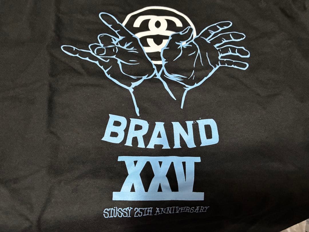 新品 STUSSY(ステューシー)25周年 Tシャツ 2005年デッドストック