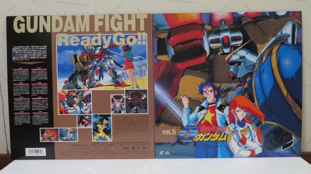 機動武闘伝Ｇガンダム　ＬＤ単品セル全７巻セット販売