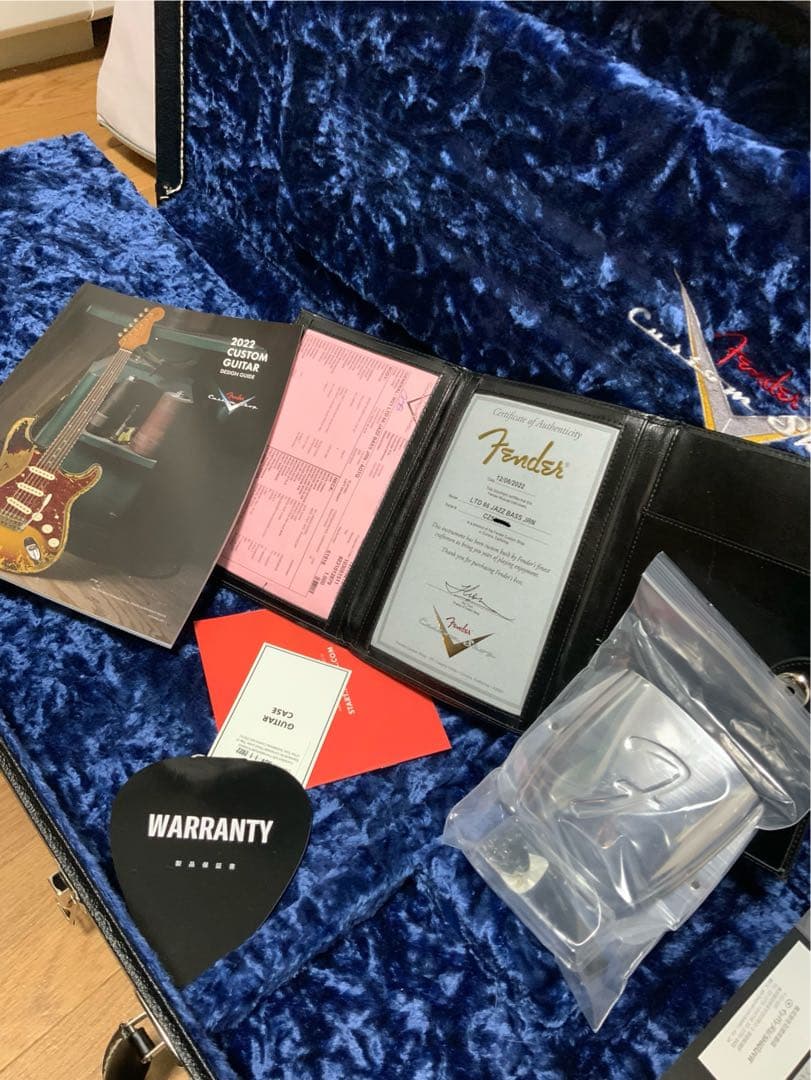 ベース Fender Custom Shop 1966 Jazz Bass