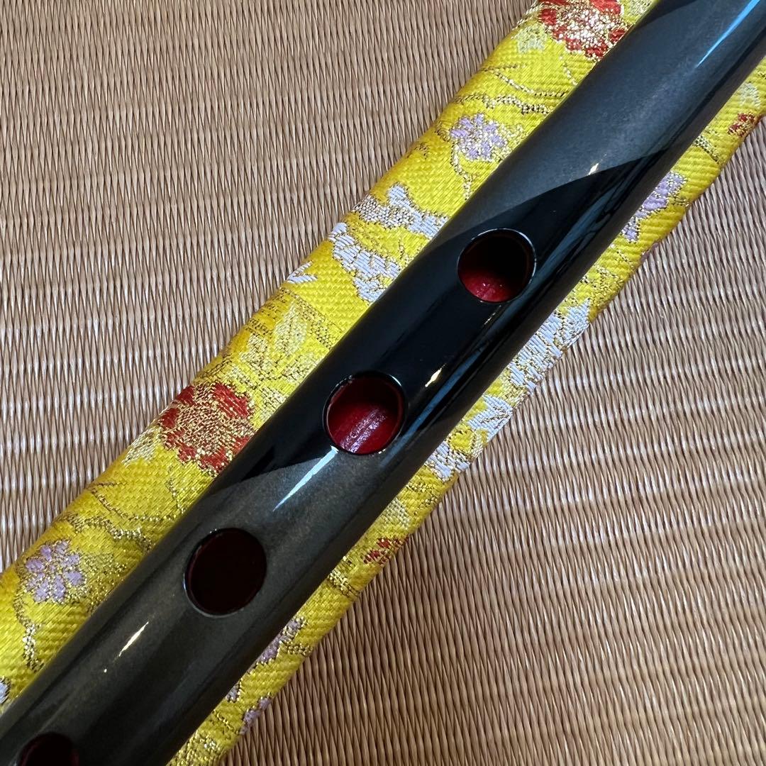 篠笛【荘司管】ドレミ調 三本調子 笛袋付