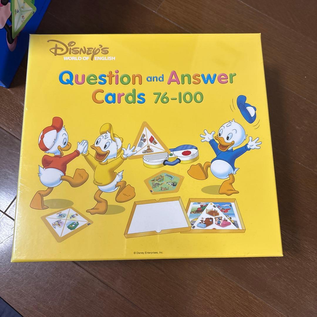 ディズニー英語のクイズカード