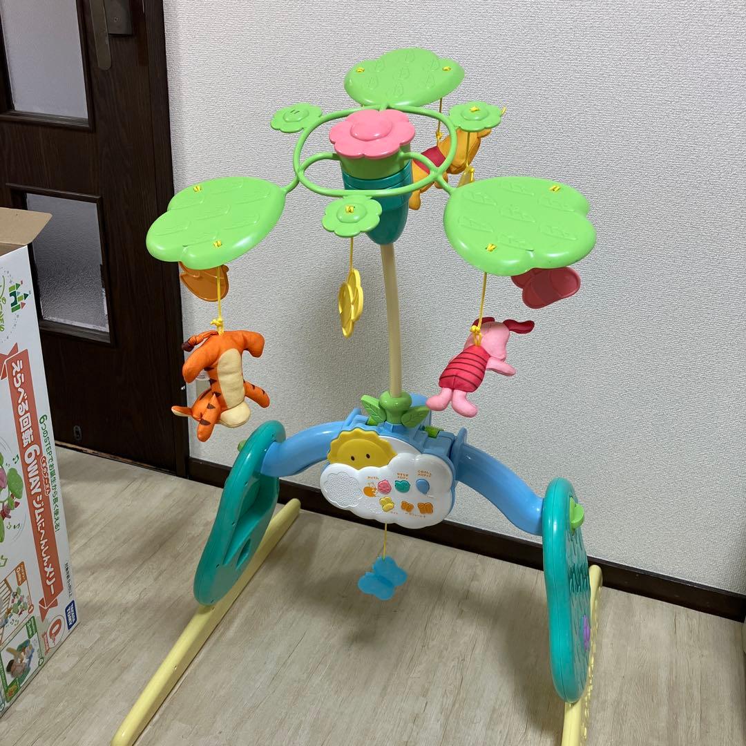 箱あり　えらべる回転 6WAYジムにへんしんメリー プーメリー 箱あり