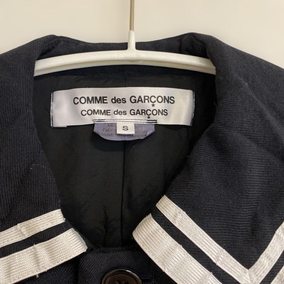 COMME des GARÇONS セーラー襟 ジャケット Sサイズ ネイビー