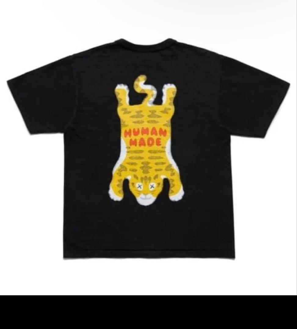 HUMAN MADE Kaws tiger S/S XL ブラック