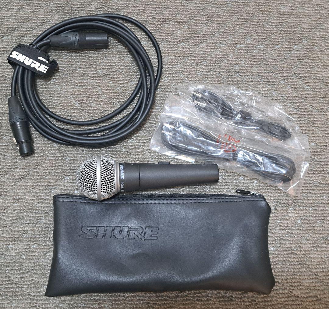 【中古】SHURE ( シュア ) / SM58 ボーカル用ダイナミックマイク