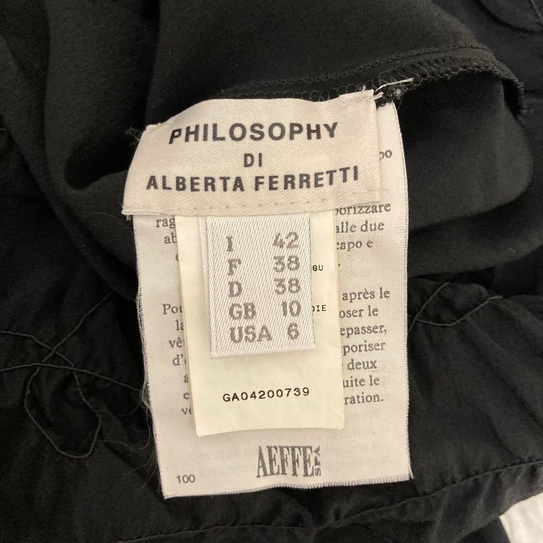 PHILOSOPHY DI A FERRETTI ワンピース　黒　M