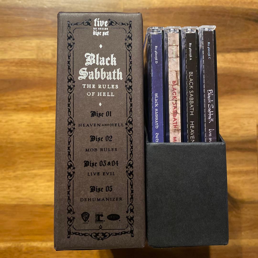 ブラック・サバス／THE RULES OF HELL 5DISC BOX SET