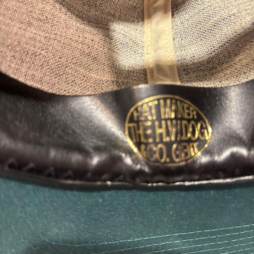 THE H.W.DOG&CO ベースボールキャップ カーキ 日本製