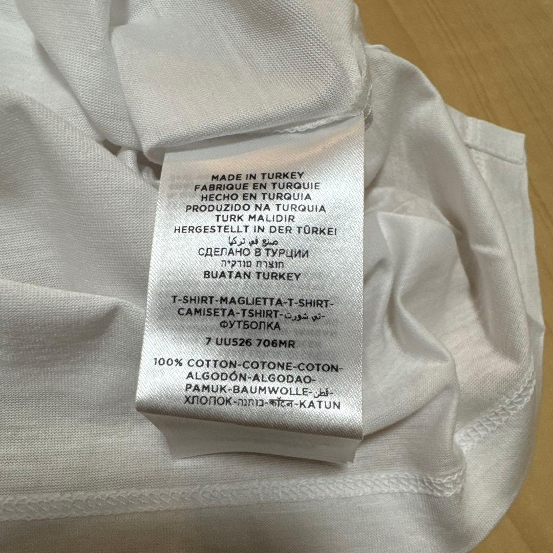 Ermenegildo Zegna 白Tシャツ 46サイズ新品未使用Milk様用