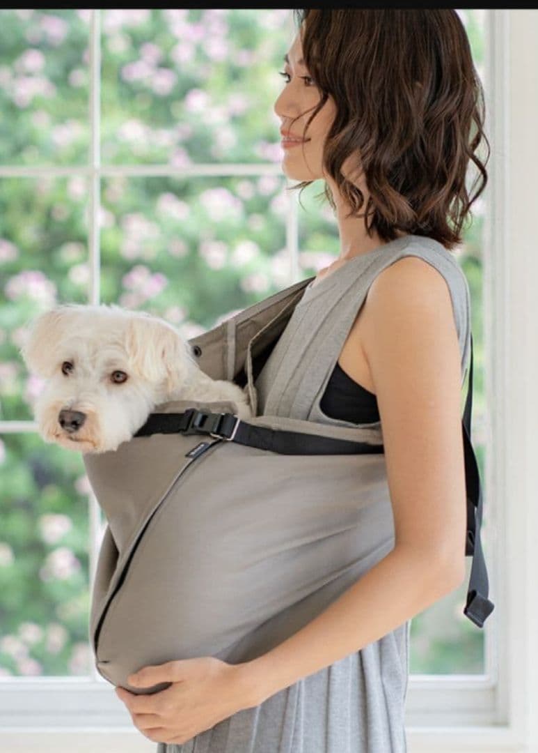 美品erva エルバ多機能ドッグスリング アベルト 第2世代 2 グレージュ