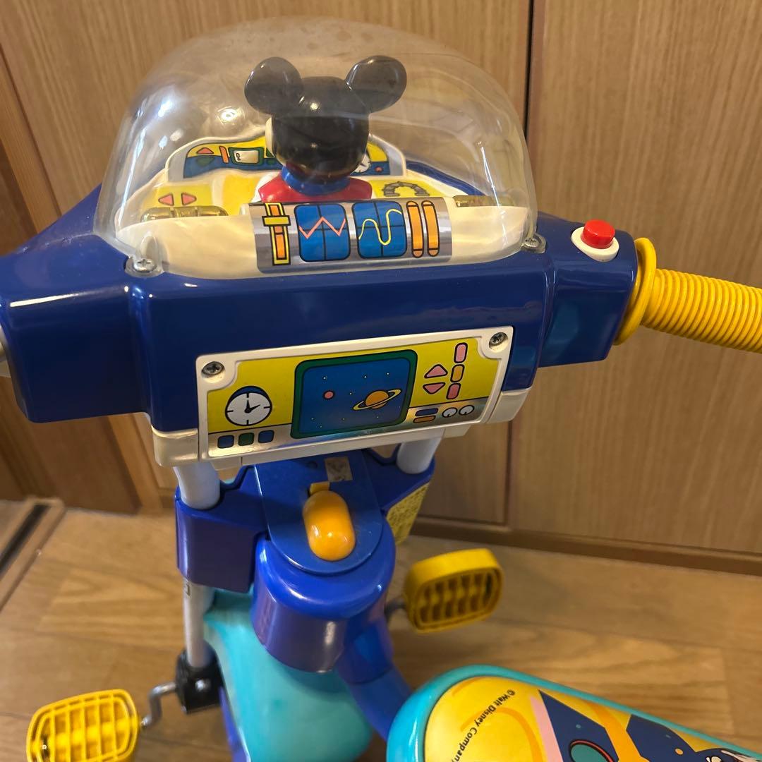 ミッキー＆グーフィー三輪車　レトロ