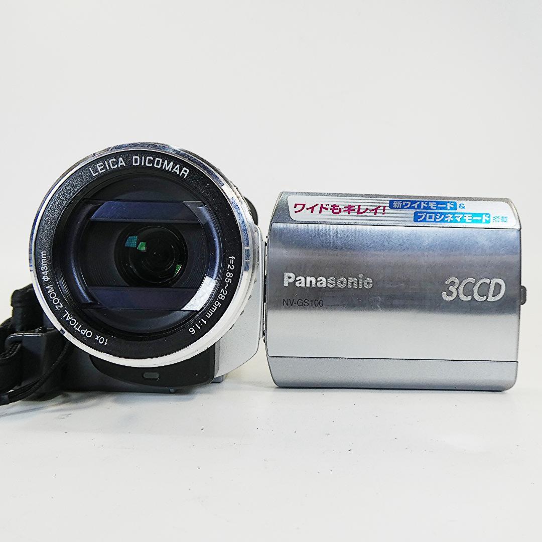 動作良好 パナソニック NV-GS100 MiniDVビデオカメラDVD化に最適