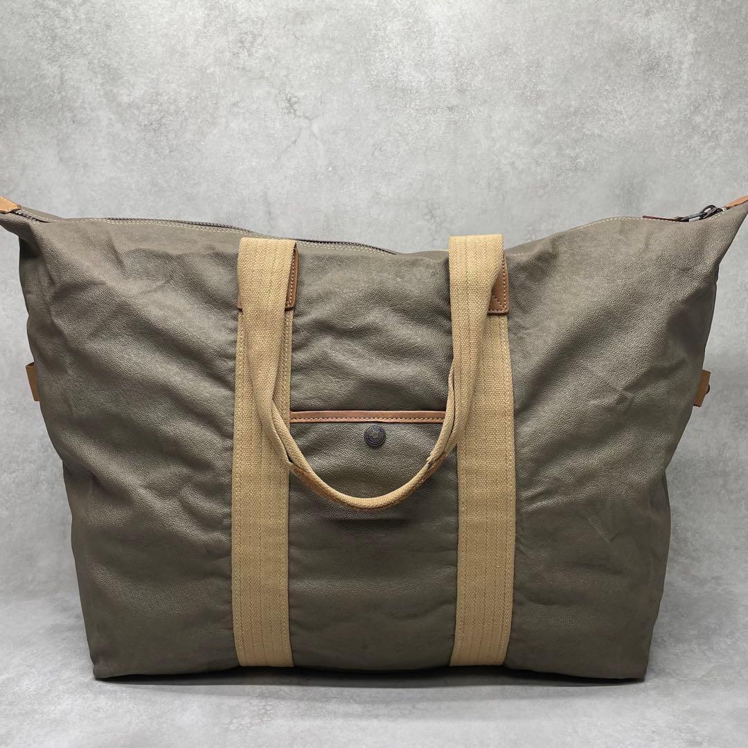 良品✨大容量 シーピーカンパニー ボストンバッグ PVC加工 ロゴ ヴィンテージ
