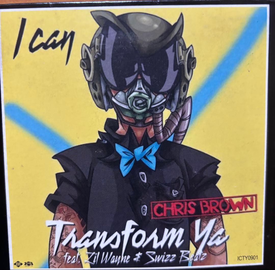 激レア Chris Brown I Can Transform Ya レコード